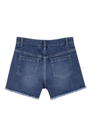 bermuda in cotone blu CHLOÉ KIDS | C20850Z13